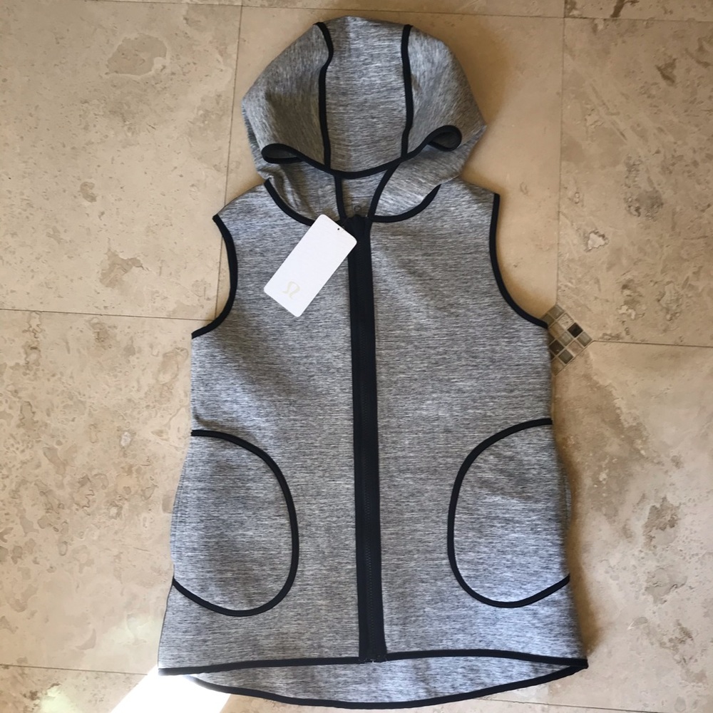 Lulu lemon hooded reversible vest